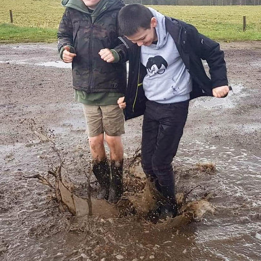 Puddle Jumping ... :)