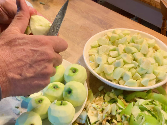 Harvesting Apples … :)