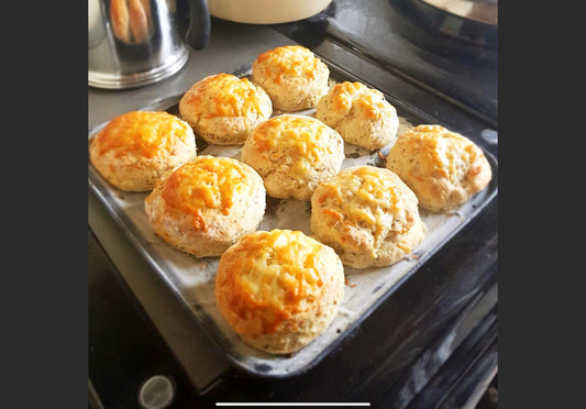 Homemade Cheese Scones :)